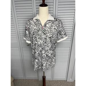 Page & Tuttle Cool Swing short sleeve polo shirt women's size medium